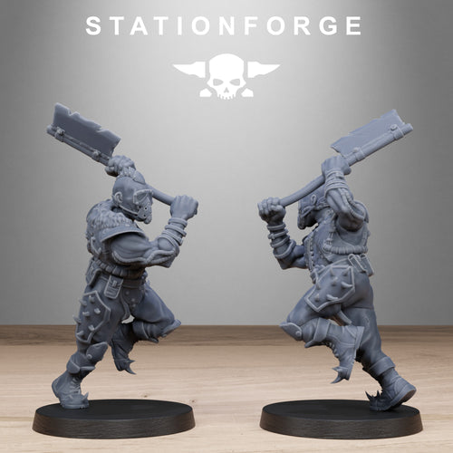 Corrupted Guard Spikers - STATIONFORGE (Miniature Tabletop Wargame Minis)