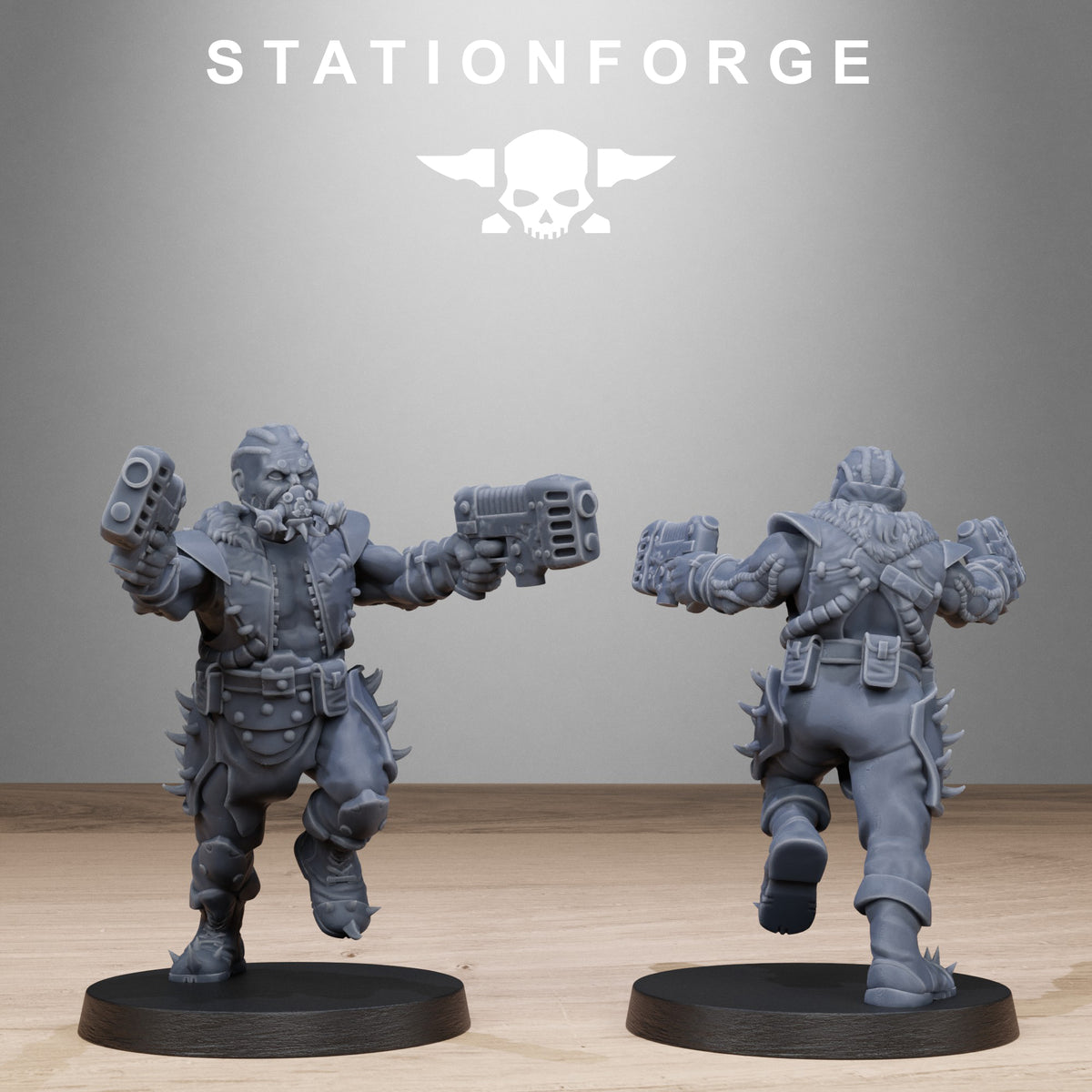 Corrupted Guard Spikers - STATIONFORGE (Miniature Tabletop Wargame Minis)