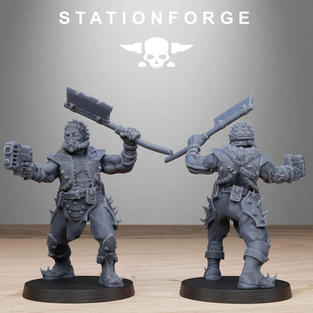 Corrupted Guard Spikers - STATIONFORGE (Miniature Tabletop Wargame Minis)