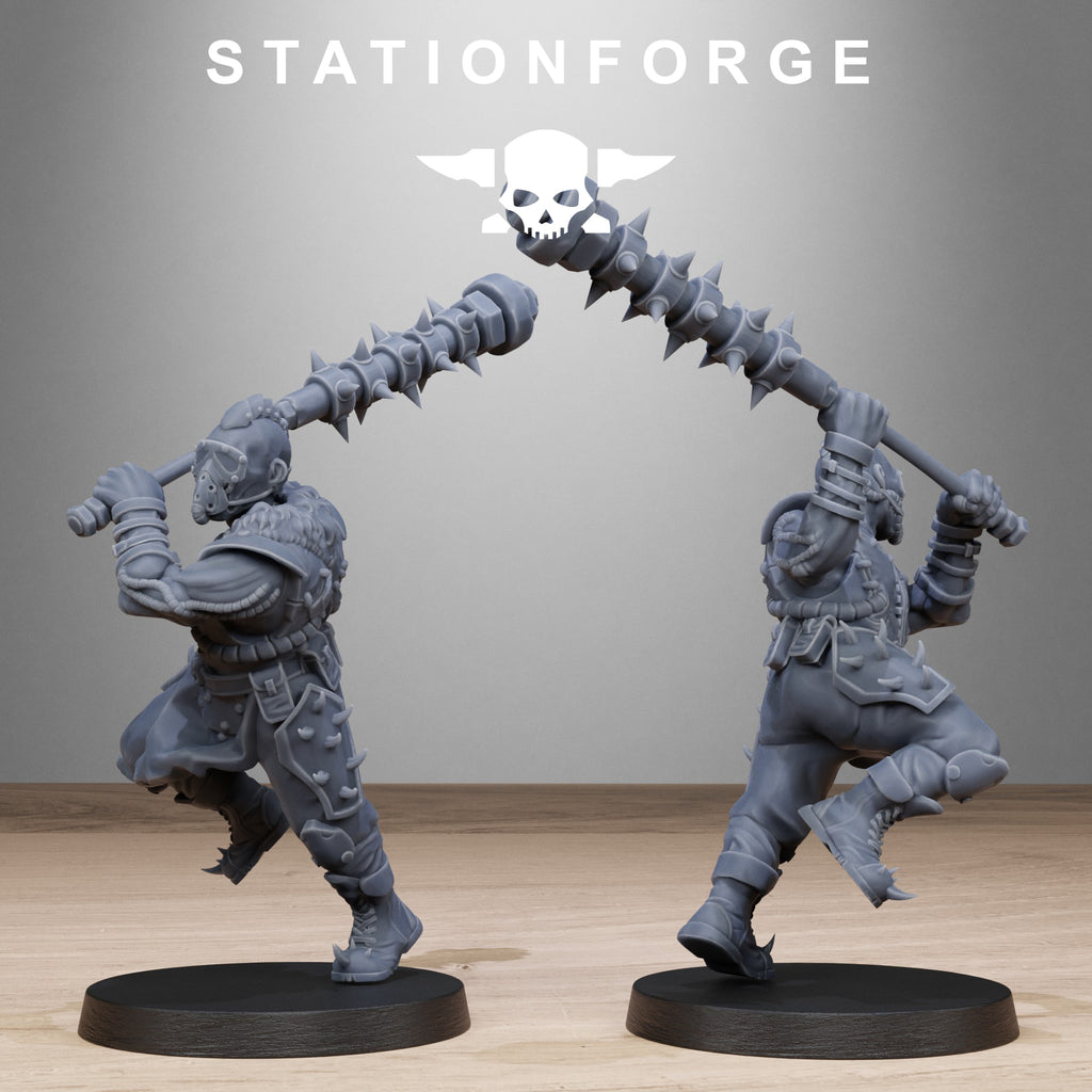 Corrupted Guard Spikers - STATIONFORGE (Miniature Tabletop Wargame Minis)