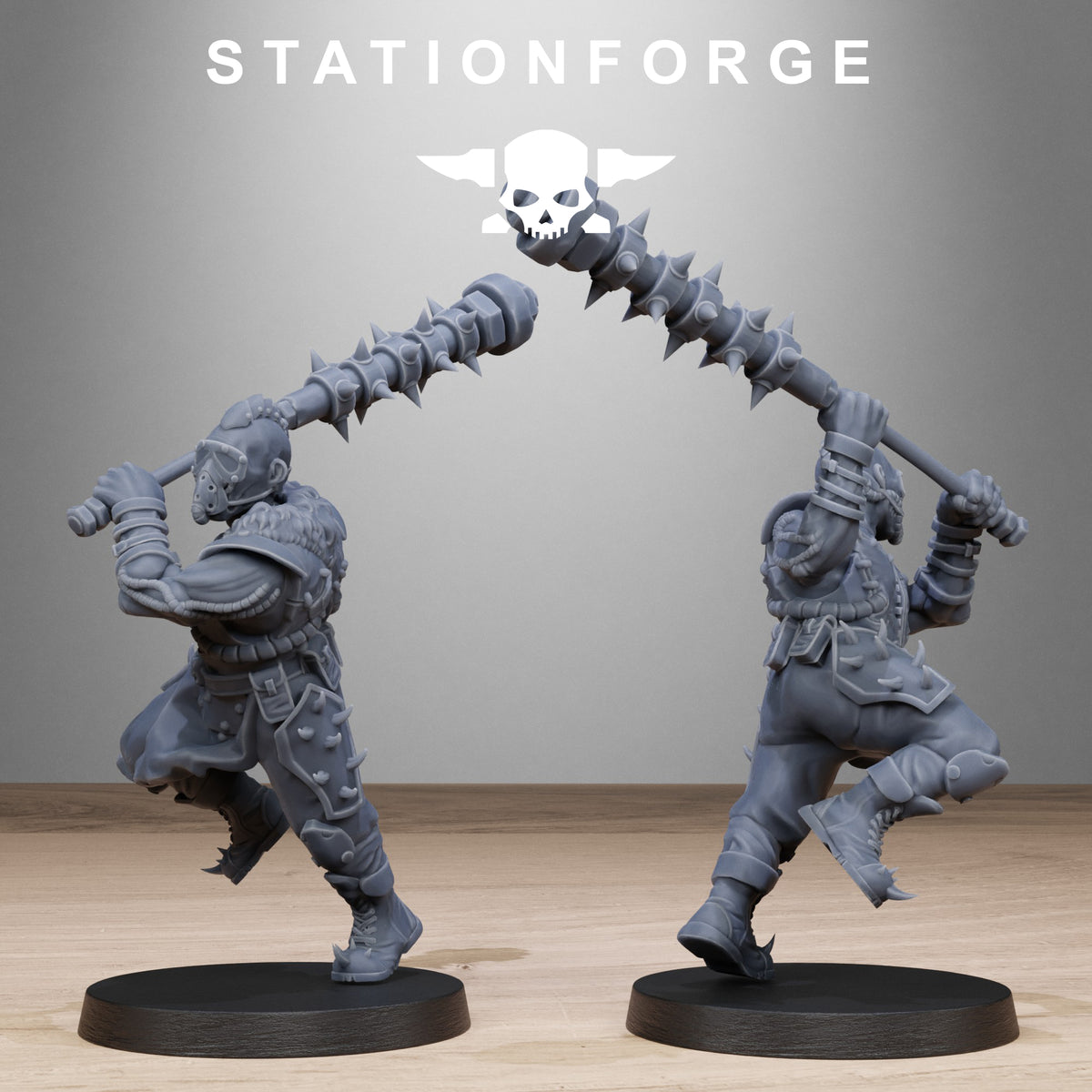 Corrupted Guard Spikers - STATIONFORGE (Miniature Tabletop Wargame Minis)