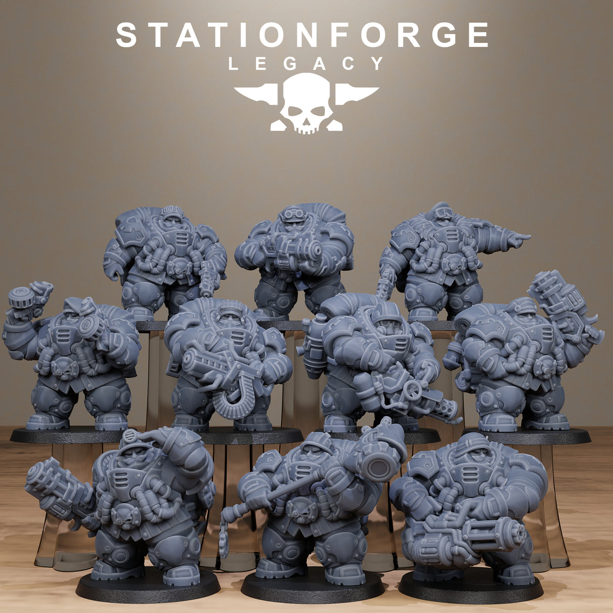Ironvale Gearholders (Dwarven Marines?) - STATIONFORGE