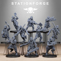 Corrupted Guard Spikers - STATIONFORGE (Miniature Tabletop Wargame Minis)