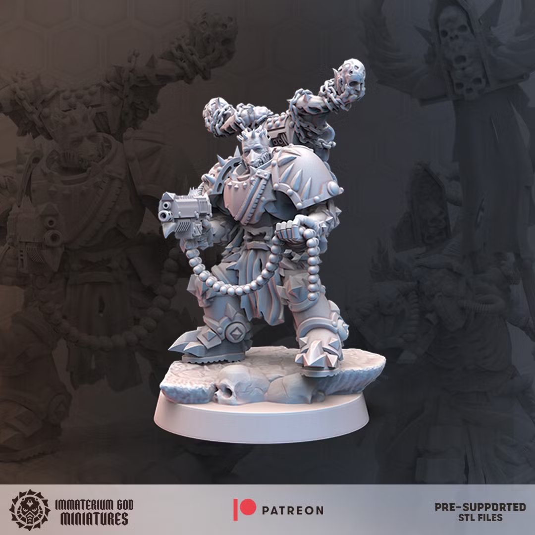 Scavenger Marine Squad - IMMATERIUM GOD MINIATURES