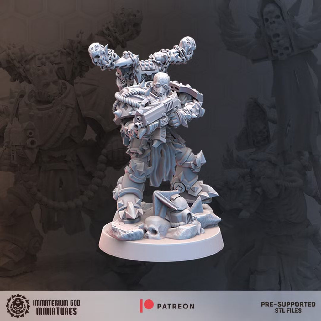 Scavenger Marine Squad - IMMATERIUM GOD MINIATURES