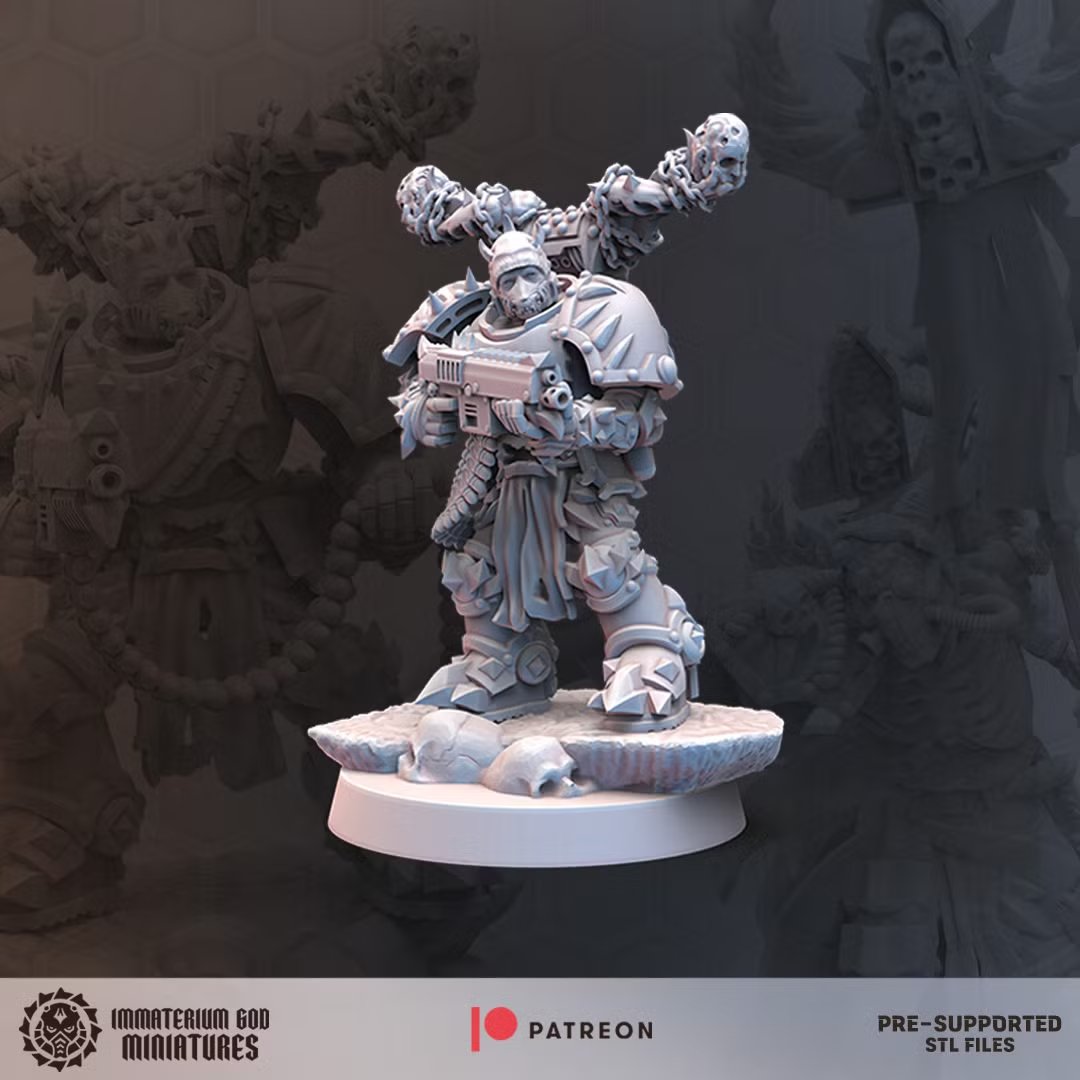 Scavenger Marine Squad - IMMATERIUM GOD MINIATURES